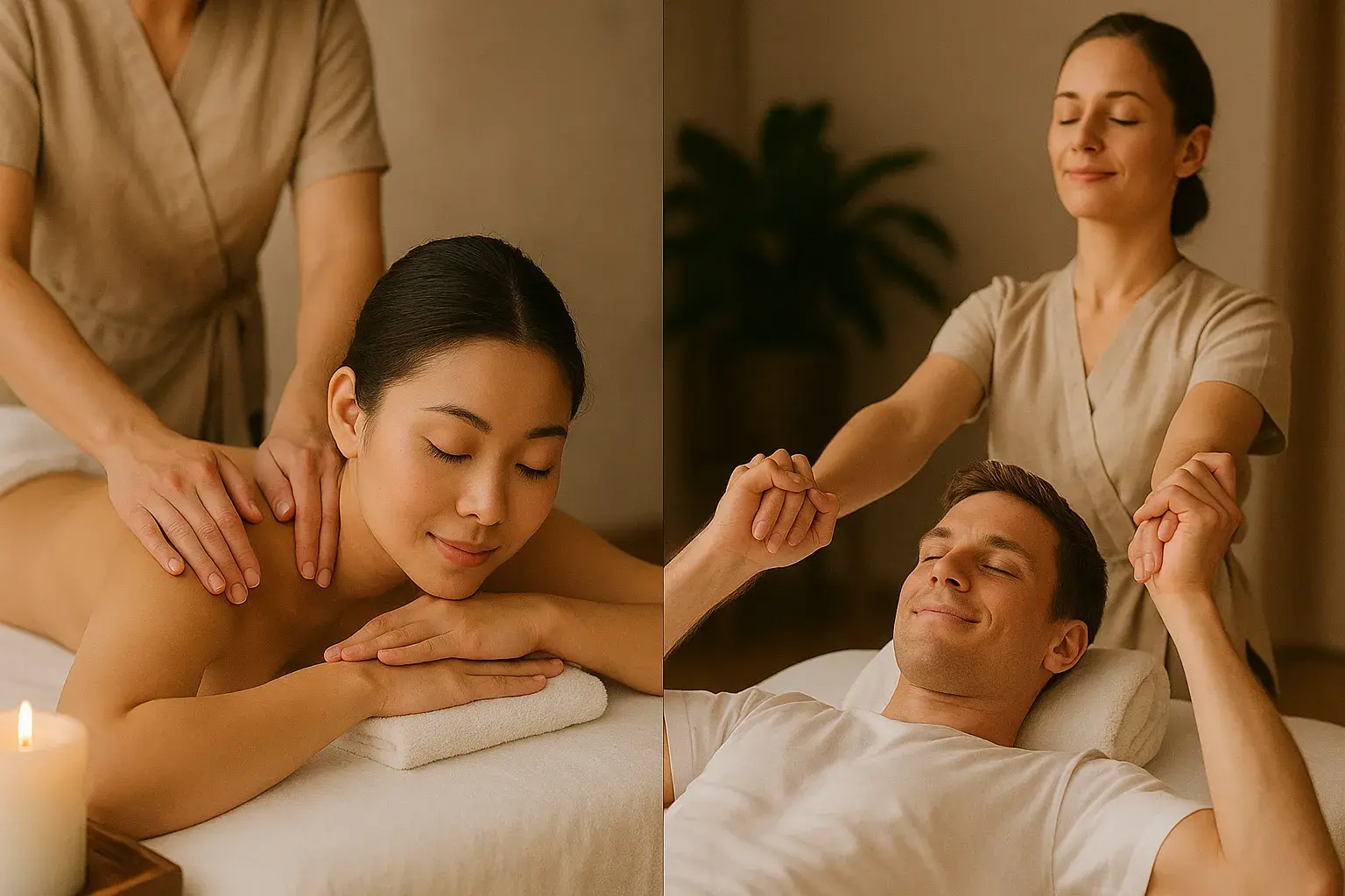 Comparaison des techniques de massage chinois et thaïlandais traditionnels